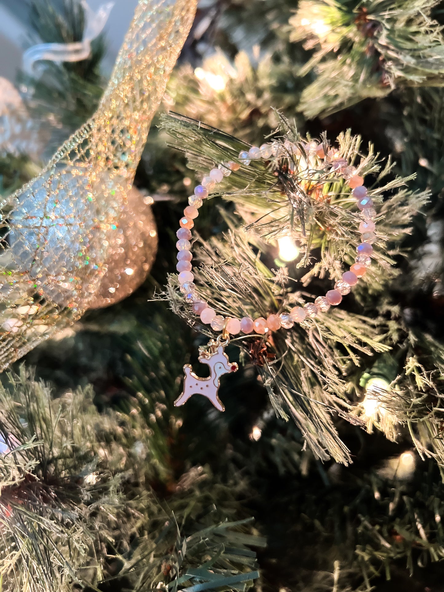 Reindeer Christmas Bracelet