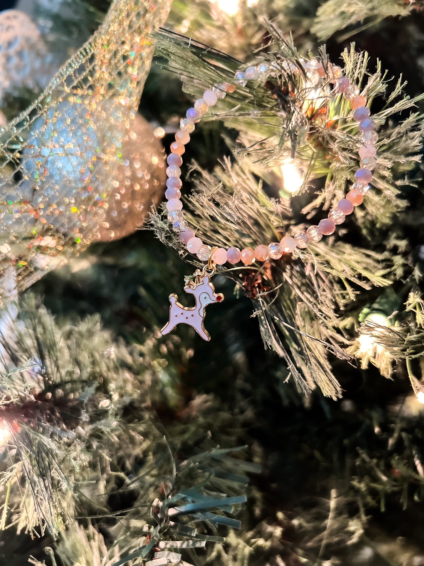 Reindeer Christmas Bracelet