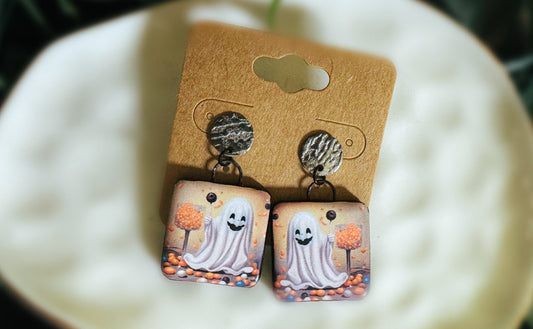 Ghostly Gathering Earrings
