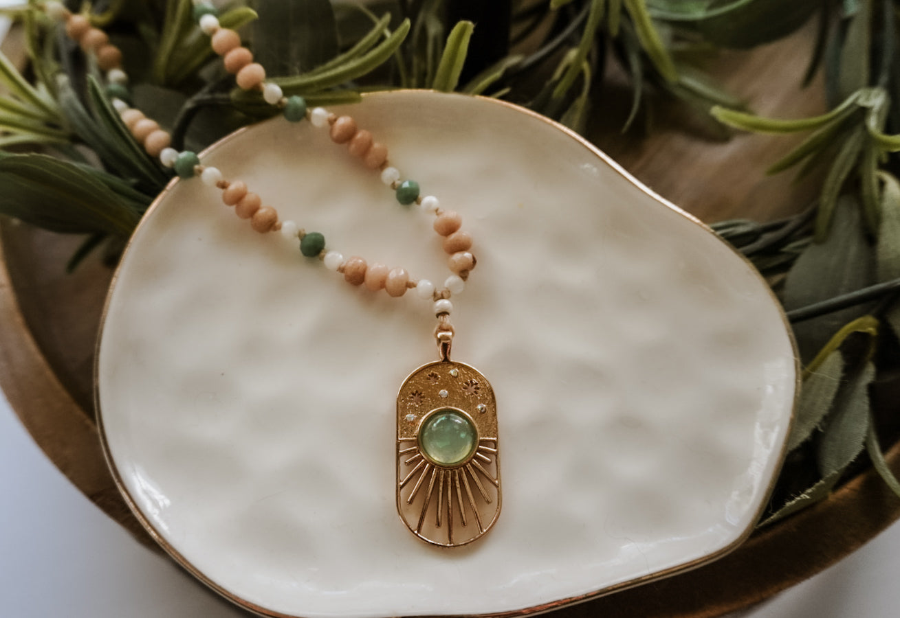 Desert Moon Car Charm