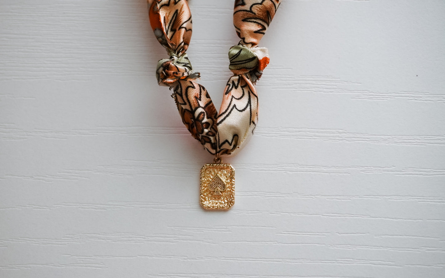 Prairie Ace Silk Necklace