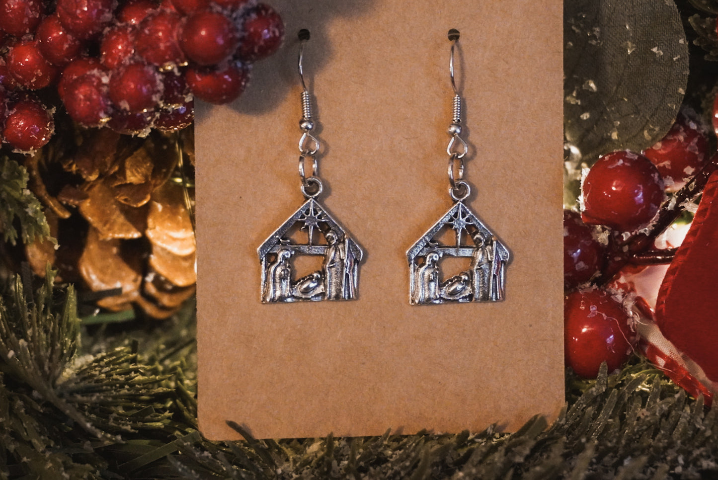 Silent Night Earrings