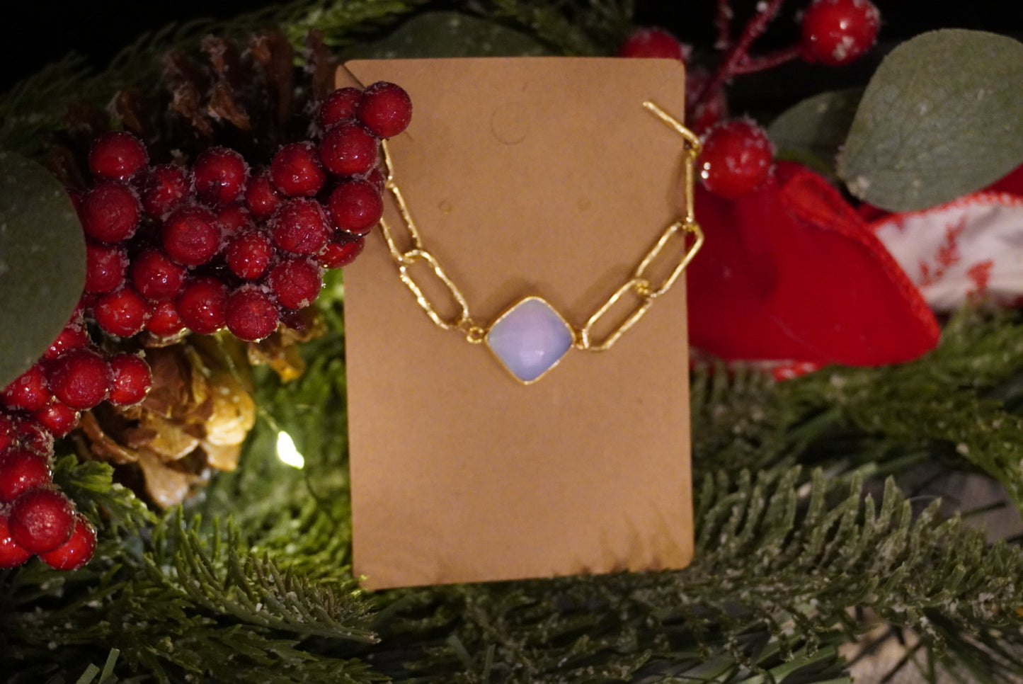 Winter Sky Opaline Bracelet